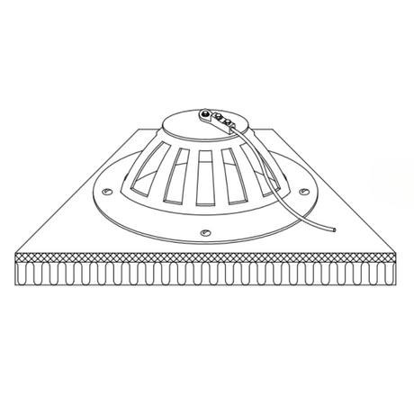 Heavy cast aluminum bonding lug is specifically designed for secure attachment to flat metal surfaces with one hole for mounting and two bolts for securing cable. Lightning Protection Equipment UL-Listed Lightning Rod Lightning Conductor Electrical Grounding System Surge arrestor Lightning Rod Lightning Protection NFPA 780 LPI 175 UL96A