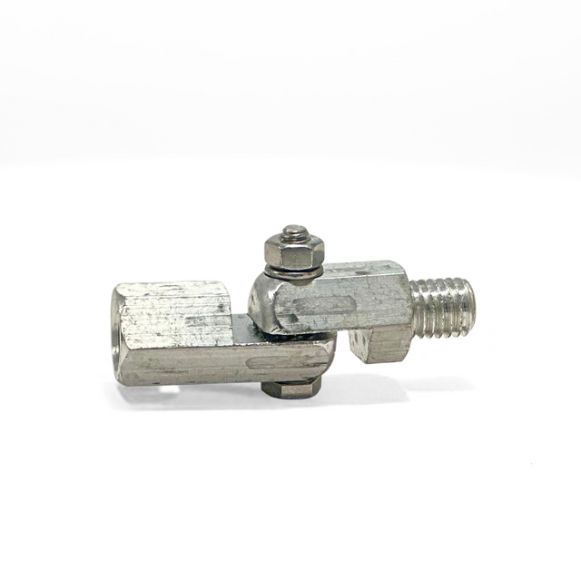 The Machined Double Swivel Adapter, prominently displayed, highlights its high-quality aluminum construction and versatile design. Ideal for use with standard lightning protection points and bases, this adapter ensures precise directional adjustments and optimal system performance by American Rod Company. This adapter complies with UL Listed Lightning Protection, NFPA 780 Compliance, and UL 96A Standards, ensuring reliable lightning protection.