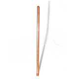 Copper lightning rod 12” length x 1/2” diameter  Lightning Protection Equipment UL-Listed Lightning Rod Lightning Conductor Electrical Grounding System Surge arrestor Lightning Rod Lightning Protection NFPA 780 LPI 175 UL96A