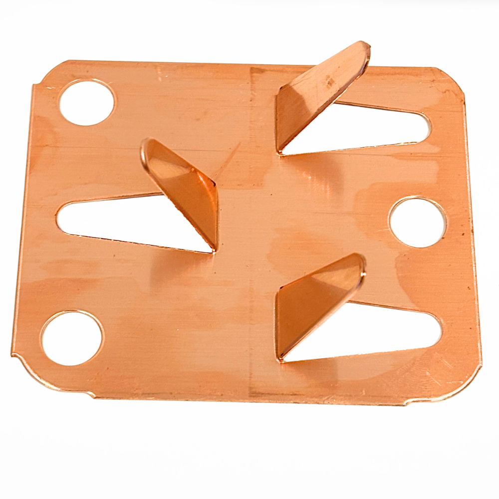 Copper Cable Holder
Copper Conductor Holder
Lightning Protection Cable Holder
Roof Conductor Support
Copper Roof Bracket
Lightning Protection Hardware
Conductor Support Plate
Copper Mounting Plate
Lightning Protection Components
Roof Cable Support
Copper Lightning Hardware
Roof Conductor Bracket
Cable Retainer Plate
Roof Mounting Bracket
Lightning Conductor Holder