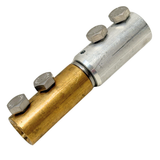 Bimetallic Cable Splicer, Bimetal Cable Splicer, Aluminum to Copper Splicer, Copper to Aluminum Splicer, Aluminum Copper Cable Connector, Aluminum to Copper Connector, Copper to Aluminum Connector, Bimetallic Connector, Bimetal Connector, Bimetallic Conductor Splicer, Bimetal Conductor Connector, Aluminum Copper Conductor Connector, Dissimilar Metal Connector, Dissimilar Metal Splicer, Transition Connector, Aluminum Copper Transition Connector, Cable Transition Connector, Conductor Transition Connector, Bol