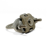 American Rod Company’s Aluminum U-Bolt Pipe Clamp is designed for securing main-sized cables to pipes. This cast aluminum pipe bonding clamp, ideal for lightning protection and electrical bond, features dual stainless steel U-style bolts for easy tension adjustment. Ensures durable connection along the pipe axis. UL 96A, NFPA 780, and LPI 175 approved.