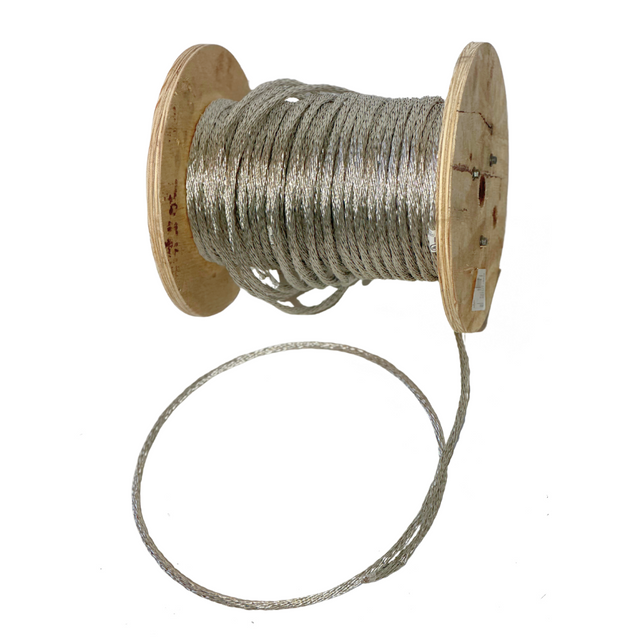 Class 1 tinned copper Lightning Protection Conductor.  non-insulated stranded conductor. Lightning Protection Equipment UL-Listed Lightning Rod Lightning Conductor Electrical Grounding System Surge arrestor Lightning Rod Lightning Protection NFPA 780 LPI 175 UL96A