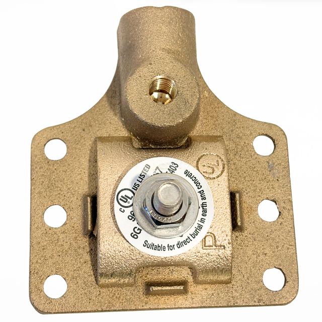 Copper Top/Side Mount Base
1/2 Inch Air Terminal Base
Copper Air Terminal Base
Top Mount Air Terminal Base
Side Mount Air Terminal Base
Copper Lightning Rod Base
Lightning Protection Mounting Base
Cast Copper Lightning Base
Roof Air Terminal Mount
Wall Mount Air Terminal Base
Lightning Protection Hardware
Air Terminal Support
Lightning Protection Components
Roof Mount Base
Strike Termination Base