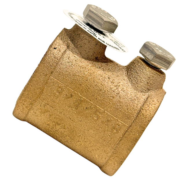Bronze Ground Rod Clamp
Ground Rod Clamp
Bronze Grounding Clamp
Two Bolt Ground Rod Clamp
Grounding Electrode Clamp
Bronze Grounding Connector
Ground Rod Connector
Direct Burial Ground Clamp
Grounding Conductor Clamp
Electrical Grounding Clamp
Bronze Bonding Clamp
Grounding Electrode Connector