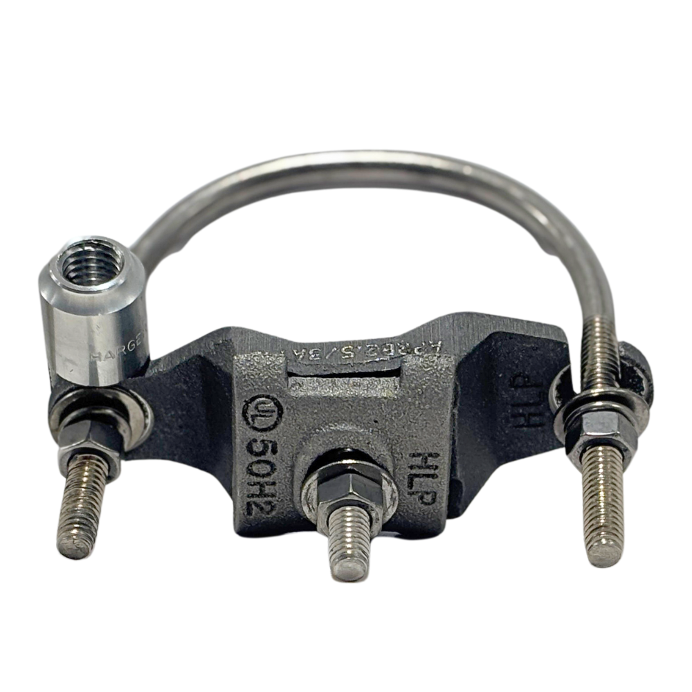 Aluminum Pipe Rail Base 2 1/2"-3"