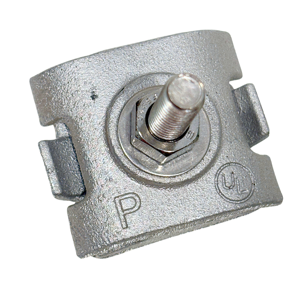 Aluminum Bolted Parallel Splicer, Lightning Protection Parallel Splicer, Aluminum Conductor Splicer, Lightning Protection Cable Clamp, Aluminum Cable Connector, Parallel Conductor Clamp, Lightning Rod Cable Connector, Aluminum Grounding Connector, Lightning Protection Connector, Lightning Protection Hardware