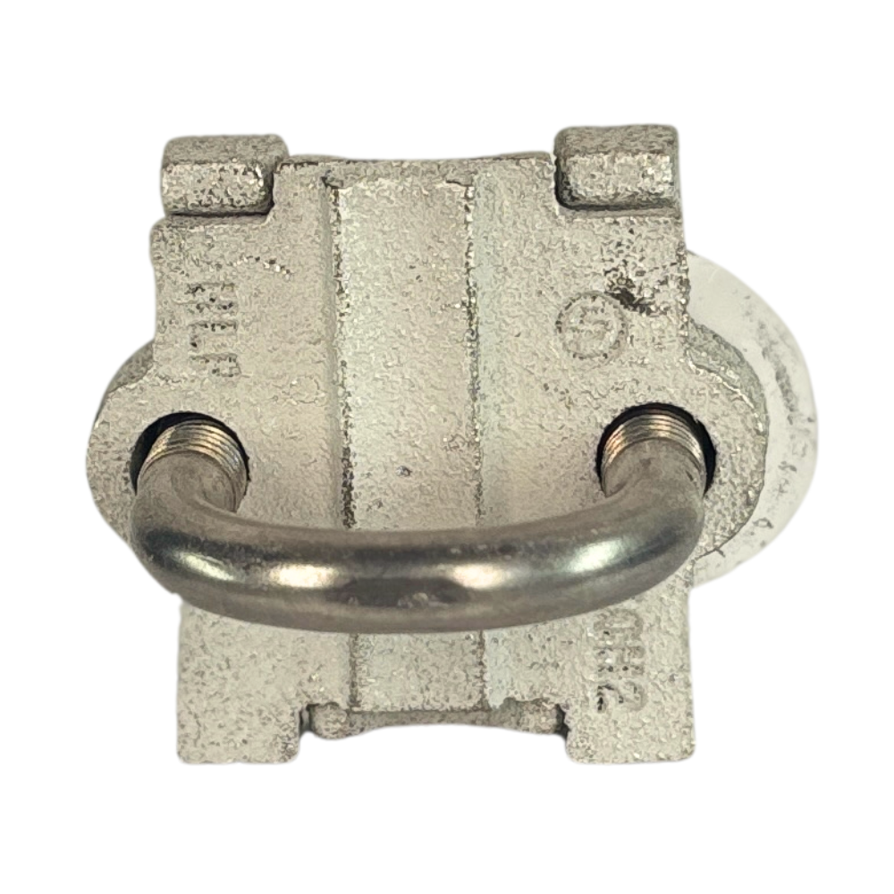 Tin Copper U-Bolt Pipe Clamp 1/2"-3/4"