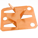 Copper Cable Holder
Copper Conductor Holder
Lightning Protection Cable Holder
Roof Conductor Support
Copper Roof Bracket
Lightning Protection Hardware
Conductor Support Plate
Copper Mounting Plate
Lightning Protection Components
Roof Cable Support
Copper Lightning Hardware
Roof Conductor Bracket
Cable Retainer Plate
Roof Mounting Bracket
Lightning Conductor Holder