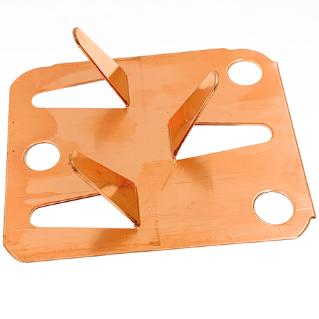 Copper Cable Holder
Copper Conductor Holder
Lightning Protection Cable Holder
Roof Conductor Support
Copper Roof Bracket
Lightning Protection Hardware
Conductor Support Plate
Copper Mounting Plate
Lightning Protection Components
Roof Cable Support
Copper Lightning Hardware
Roof Conductor Bracket
Cable Retainer Plate
Roof Mounting Bracket
Lightning Conductor Holder