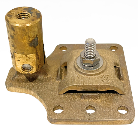 Cast copper lightning protection fitting
Adjustable roof mounting base
3/8 inch threaded air terminal base
Lightning protection roof hardware
Corrosion-resistant copper base
Air terminal mounting bracket
Lightning protection conductor connector
Roof lightning rod mount
NFPA 780 compliant hardware
UL Listed lightning protection components
LPI lightning protection accessories
Commercial lightning protection hardware
Residential lightning protection hardware
Industrial lightning protection components
Lightning