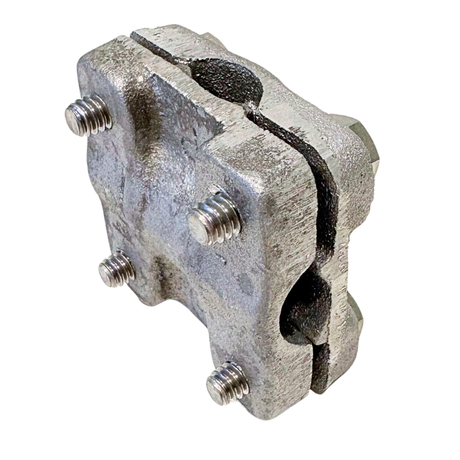 Cast aluminum cable connector
Four bolt conductor clamp
Parallel grounding connector
Lightning protection cable splice
Grounding conductor clamp
Bonding cable connector
Corrosion-resistant aluminum connector
UL Listed lightning protection hardware
NFPA 780 compliant connector
LPI lightning protection accessories
Commercial grounding hardware
Residential lightning protection hardware
Industrial grounding connector
Lightning protection conductor splice
Aluminum conductor coupling
Cable joining clamp
Grounding