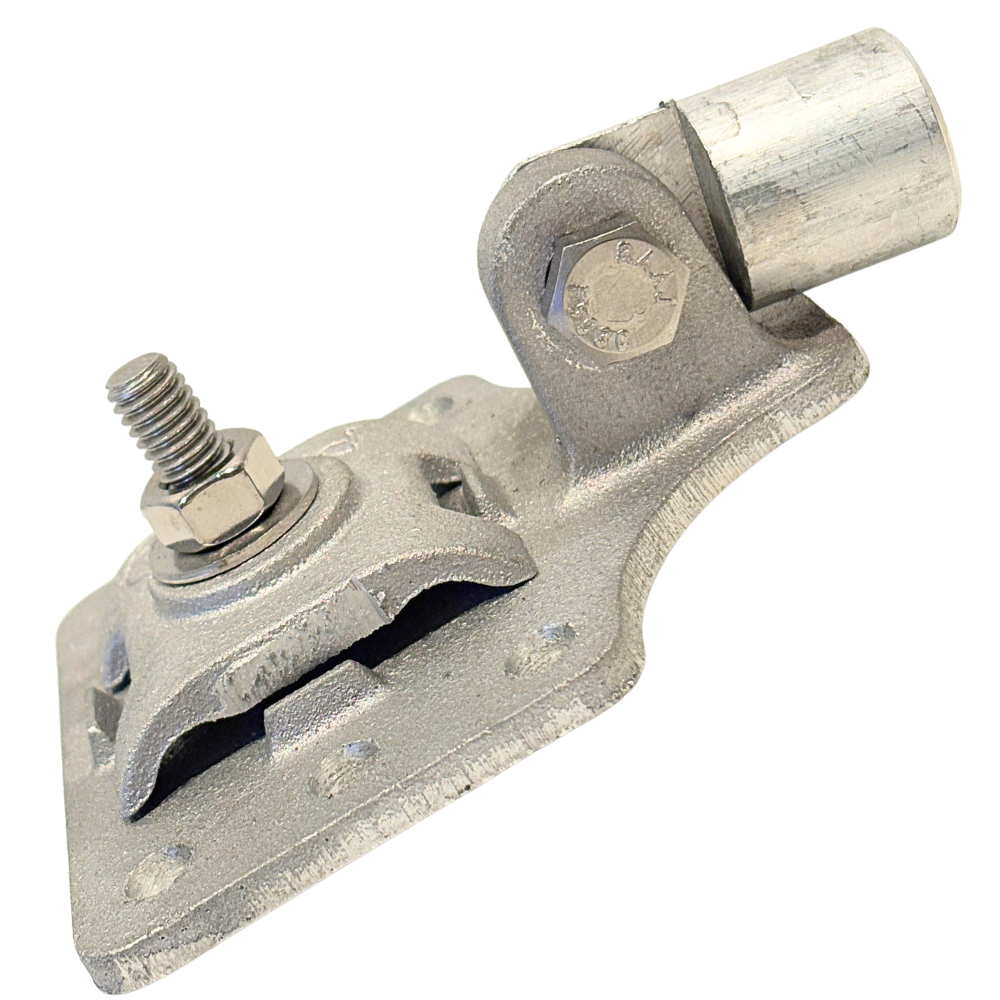 Cast aluminum lightning protection fitting
Adjustable roof mounting base
5/8 inch threaded air terminal base
Lightning protection roof hardware
Corrosion-resistant aluminum base
Air terminal mounting bracket
Lightning protection conductor connector
Roof lightning rod mount
NFPA 780 compliant hardware
UL Listed lightning protection components
LPI lightning protection accessories
Commercial lightning protection hardware
Residential lightning protection hardware
Industrial lightning protection components
Light