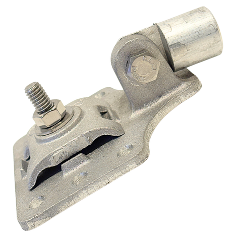 Cast aluminum lightning protection fitting
Adjustable roof mounting base
5/8 inch threaded air terminal base
Lightning protection roof hardware
Corrosion-resistant aluminum base
Air terminal mounting bracket
Lightning protection conductor connector
Roof lightning rod mount
NFPA 780 compliant hardware
UL Listed lightning protection components
LPI lightning protection accessories
Commercial lightning protection hardware
Residential lightning protection hardware
Industrial lightning protection components
Light