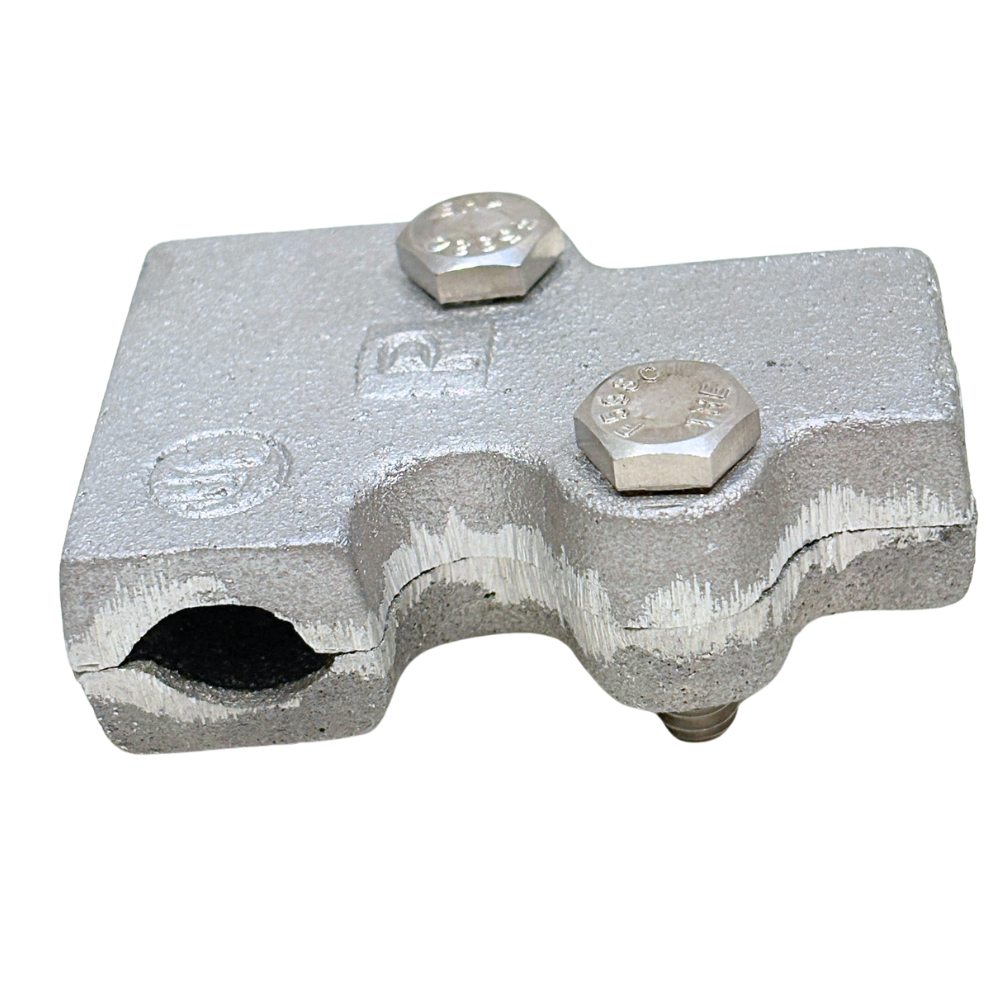 Aluminum Bolted T Splicer, Aluminum T Splicer, Grounding Connector, Grounding Cable Connector, Grounding Conductor Connector, Aluminum Grounding Connector, Grounding Clamp, Bonding Connector, Aluminum Bonding Connector, Bonding Clamp, Mechanical Cable Connector, Mechanical Conductor Connector, Conductor Splice Connector, Cable Splice Connector, Branch Cable Connector, Branch Conductor Connector, T Branch Connector, Tee Branch Connector, Lightning Conductor Connector, Lightning Conductor Splicer
