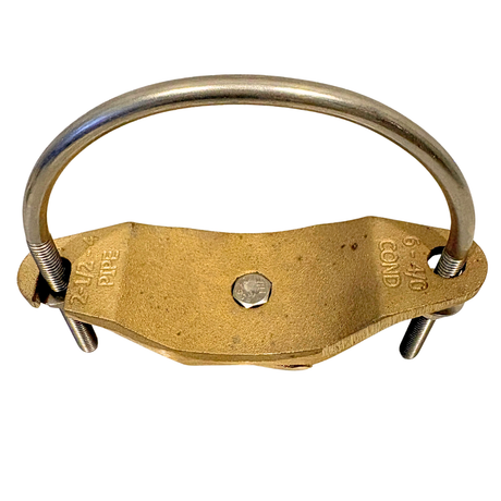 Bronze pipe bonding connector
Round pipe grounding clamp
Metal pipe bonding clamp
U-bolt grounding connector
Lightning conductor pipe clamp
Bronze lightning protection fitting
Pipe bonding hardware
Grounding conductor clamp
Electrical bonding clamp
Pole grounding clamp
Bronze grounding hardware
Lightning protection grounding hardware
Grounding and bonding hardware
Commercial lightning protection hardware