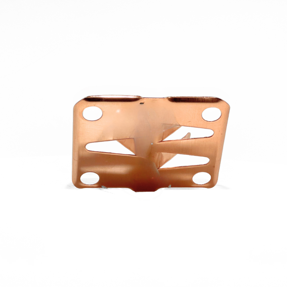 Copper Lightning Conductor Adhesive Cable Holder For Lightning Protection Installation lightning rods