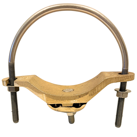Bronze pipe bonding connector
Round pipe grounding clamp
Metal pipe bonding clamp
U-bolt grounding connector
Lightning conductor pipe clamp
Bronze lightning protection fitting
Pipe bonding hardware
Grounding conductor clamp
Electrical bonding clamp
Pole grounding clamp
Bronze grounding hardware
Lightning protection grounding hardware
Grounding and bonding hardware
Commercial lightning protection hardware