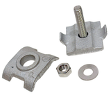 Aluminum Bolted Parallel Splicer, Lightning Protection Parallel Splicer, Aluminum Conductor Splicer, Lightning Protection Cable Clamp, Aluminum Cable Connector, Parallel Conductor Clamp, Lightning Rod Cable Connector, Aluminum Grounding Connector, Lightning Protection Connector, Lightning Protection Hardware