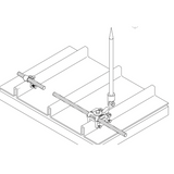 Cast Aluminum Standing Seam Base, with a swiveling head and clamps designed specifically for standing seam roofs with set bolts. Dimensions are 3-1/2” x 2” X3-3/4” Lightning Protection Equipment UL-Listed Lightning Rod Lightning Conductor Electrical Grounding System Surge arrestor Lightning Rod Lightning Protection NFPA 780 LPI 175 UL96A