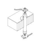 Cast Aluminum Parallel Splicer Threaded to accommodate 1/2" stainless steel rods Lightning Protection Installation lightning rods Lightning Protection Equipment UL-Listed Lightning Rod Lightning Conductor Electrical Grounding System Surge arrestor Lightning Rod Lightning Protection NFPA 780 LPI 175 UL96A