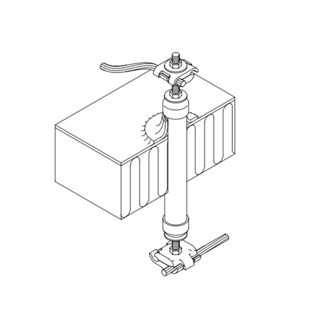 Cast Aluminum Parallel Splicer Threaded to accommodate 1/2" stainless steel rods Lightning Protection Installation lightning rods Lightning Protection Equipment UL-Listed Lightning Rod Lightning Conductor Electrical Grounding System Surge arrestor Lightning Rod Lightning Protection NFPA 780 LPI 175 UL96A